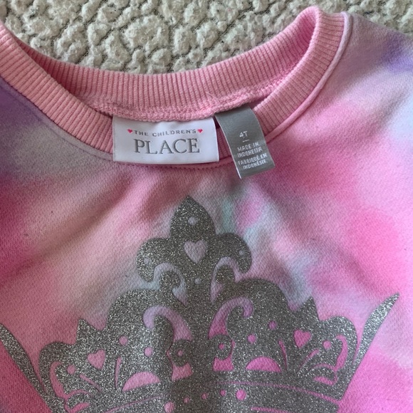 4T tie-dye sweater matching sweats - Picture 5 of 6